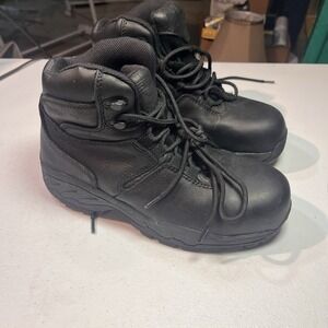 SR Max Boots Womens Size 6.5 Extra Wide Denali Composite Toe Work Black Leather